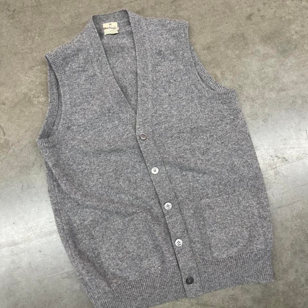 Grey‎ Mackenzie wool cardigan cardigan - Picture 5 of 6